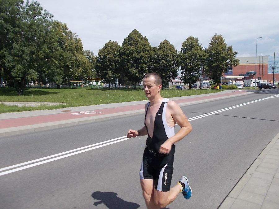 Garmin Elbląg - Miki biegnie