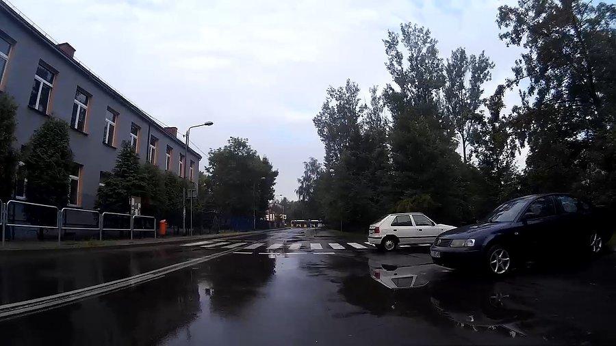 Chwilę wcześniej padało