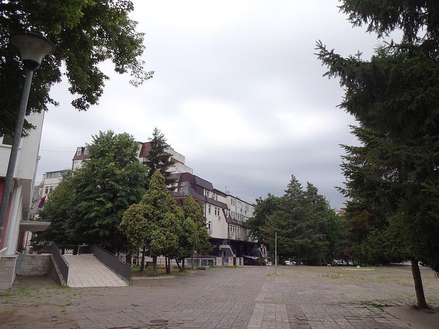 Deszczowe chmury nad Belgradem