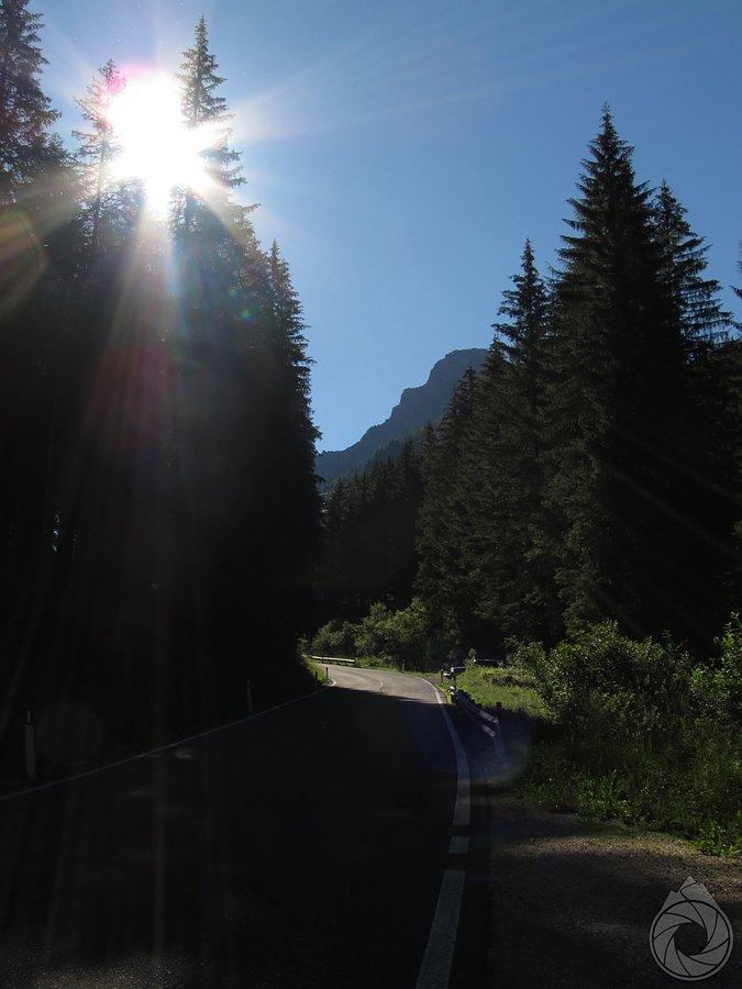 Podjazd na San Pellegrino
