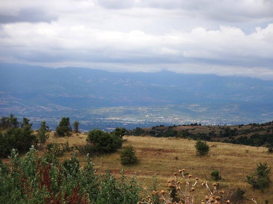 Widok na Skopje