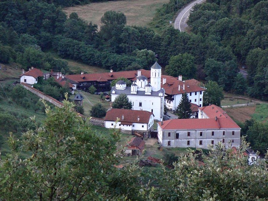 Monastyr napotkany po drodze