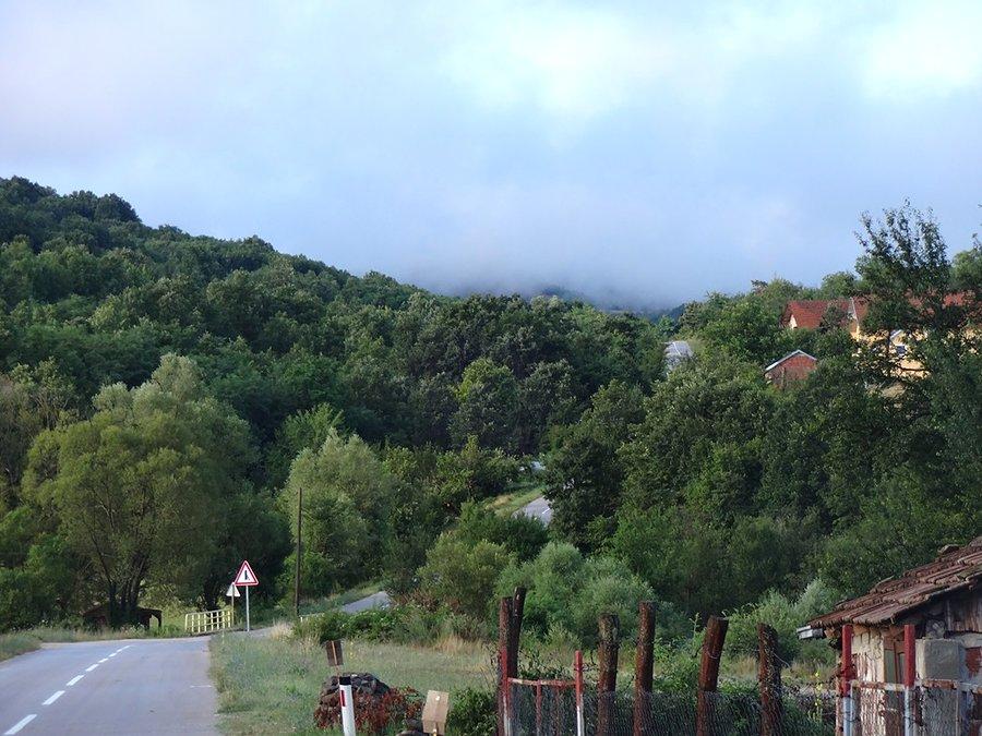 Widok na jeden z podjazdów