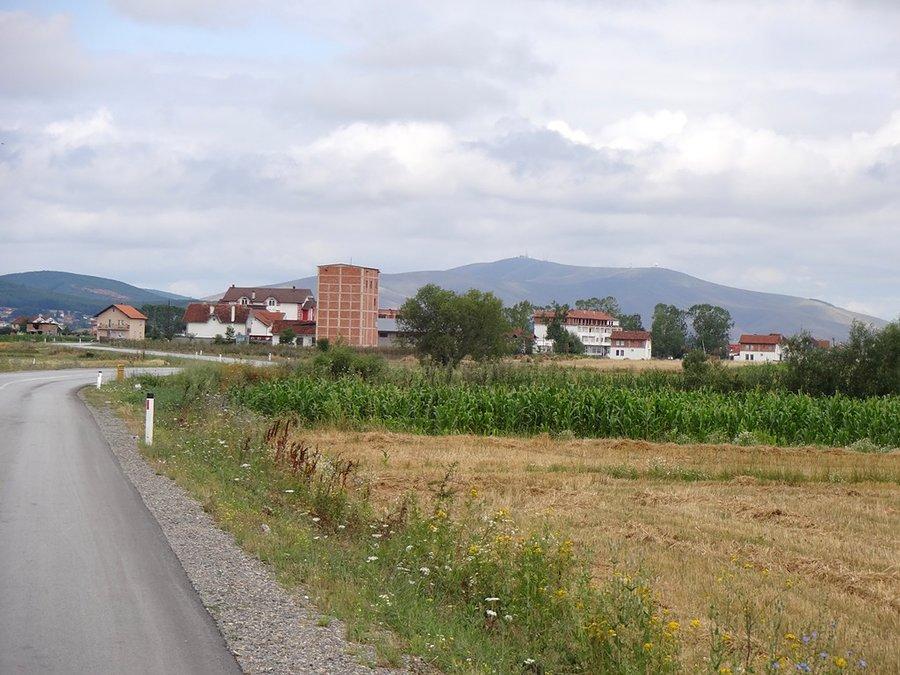 Góry w oddali