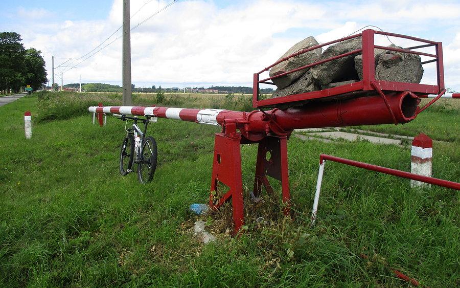 Oryginalny szlaban, bez żadnej elektryki :)
