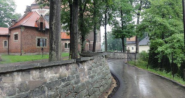 Ulica Zakościele w Suchej Beskidzkiej