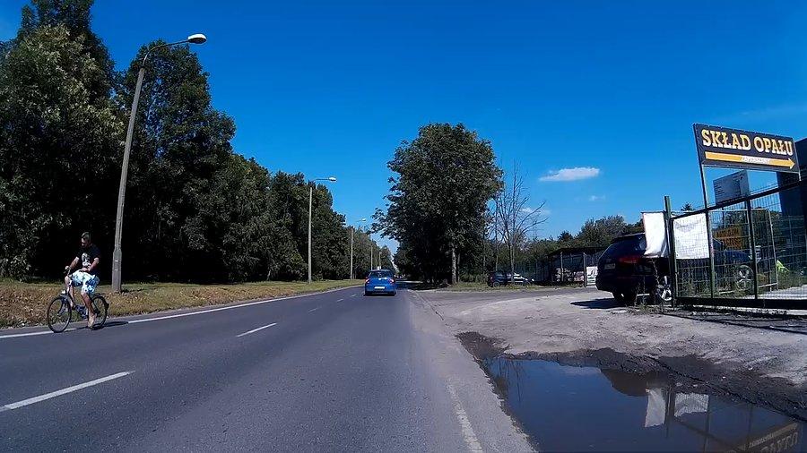 Ciepło więc rowerzyści wyjechali z domów