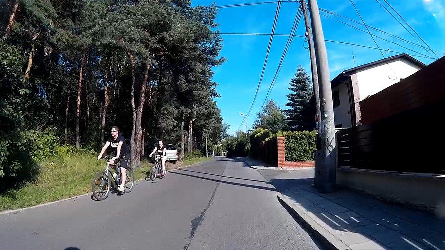 Wszędzie ci rowerzyści