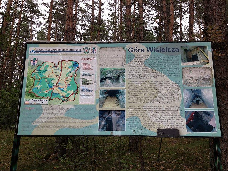 Góra Wisielcza - tablica informacyjna