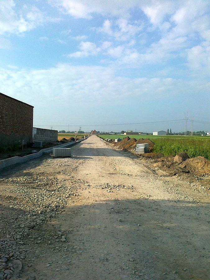 Remont drogi z Pogroszewa do Borzęcina