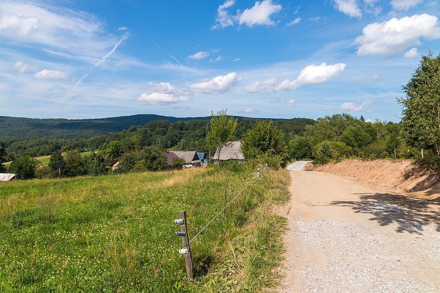 Przede mną już widać Wątkową (846m)