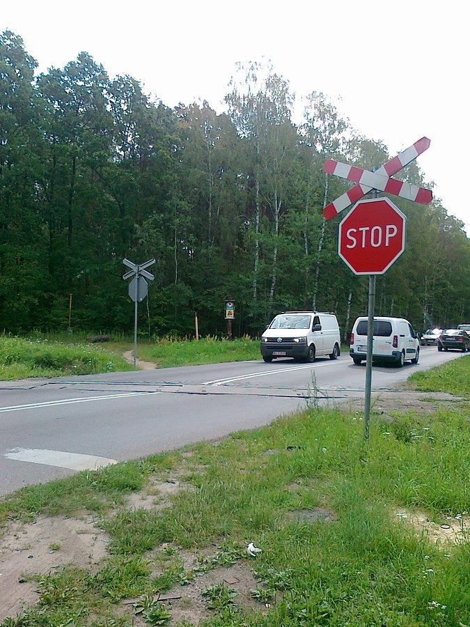 Tutaj wyjechałam po zawrotce