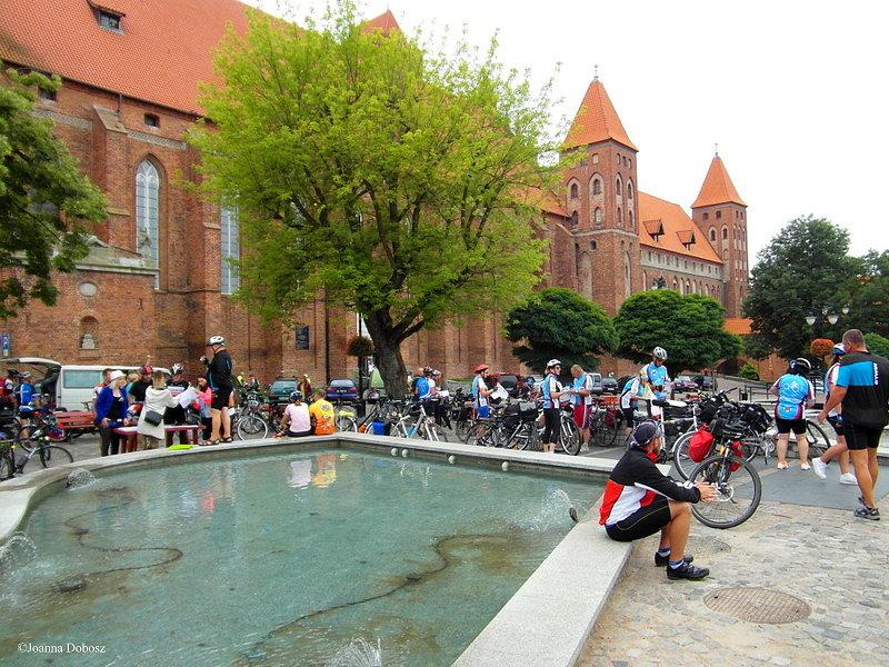 Rowerowa zbiórka w Kwidzynie