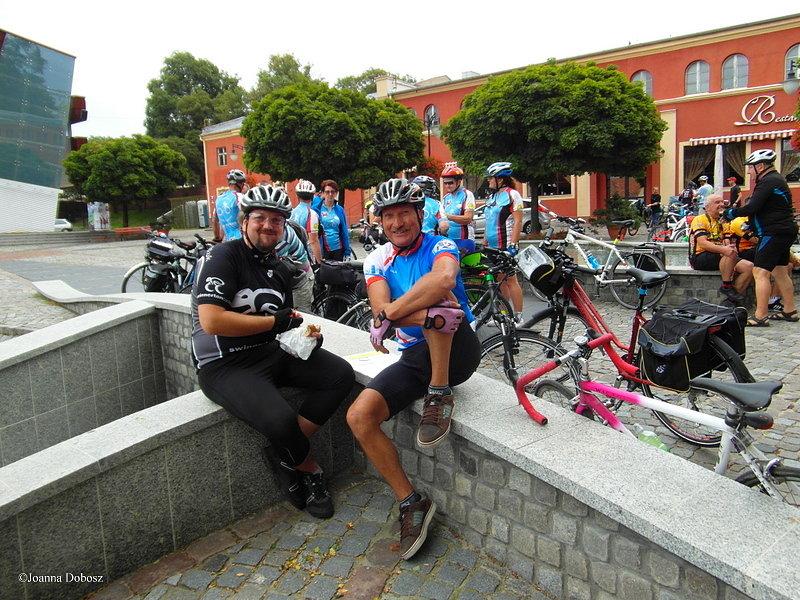 Rowerowa zbiórka w Kwidzynie
