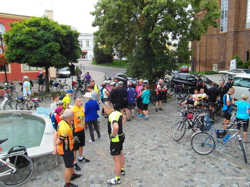 Rowerowa zbiórka w Kwidzynie