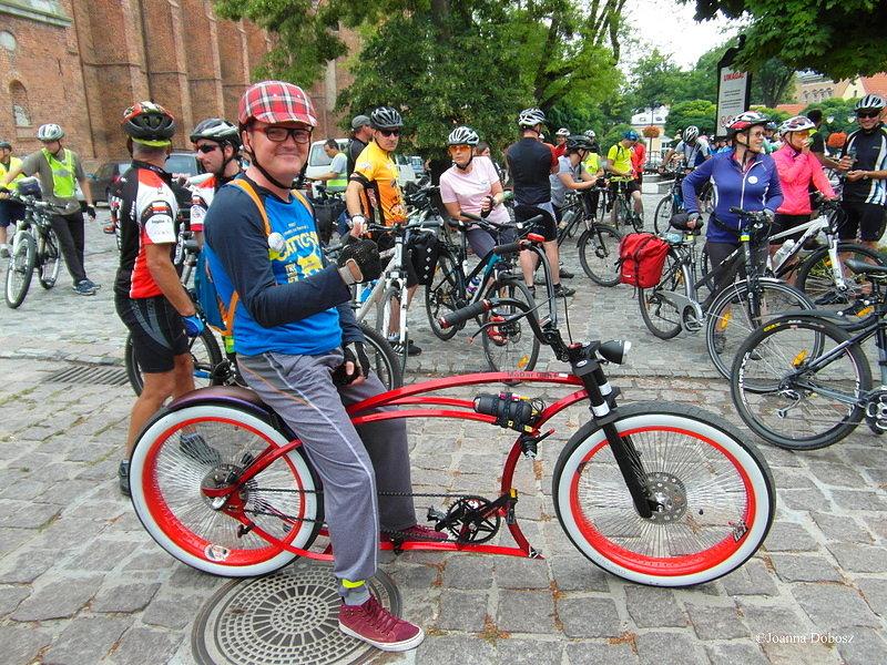 Rowerowa zbiórka w Kwidzynie