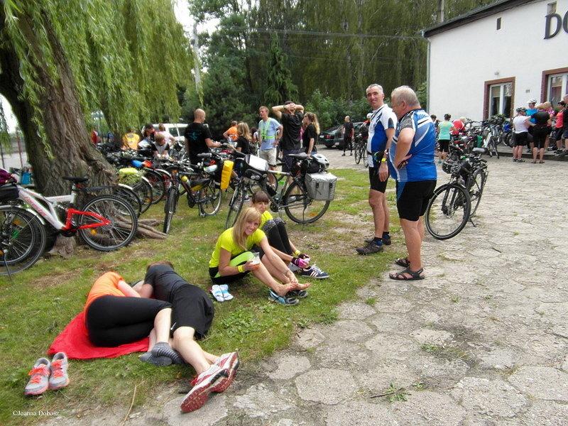 Postój na obiad w Opaleniu