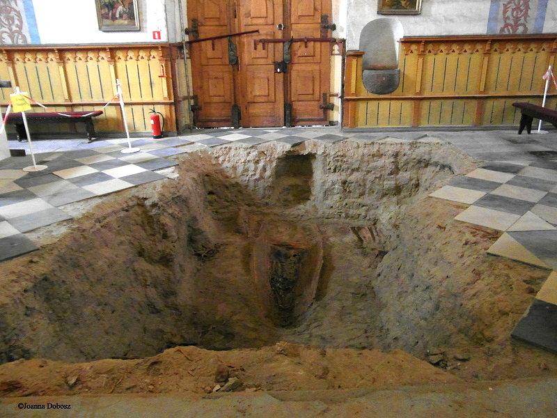 Prace archeologiczne w Gniewie