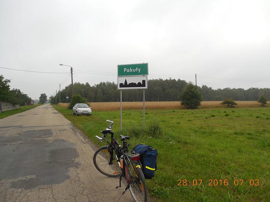 Trasa wiedzie przez Pakuły