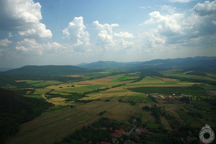 Widoki na Góry Zempleńskie