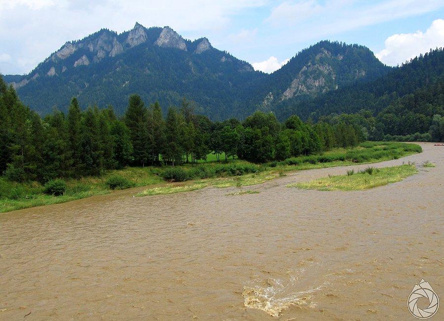 Dunajec dziś jak himalajska rzeka