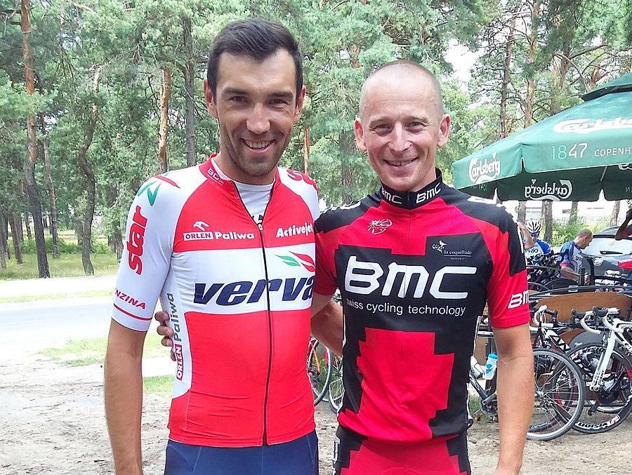Z Kamilem Gradkiem - zawodniekiem Verva ActiveJet Team i Reprezentantem Polski w kolarstwie szosowym