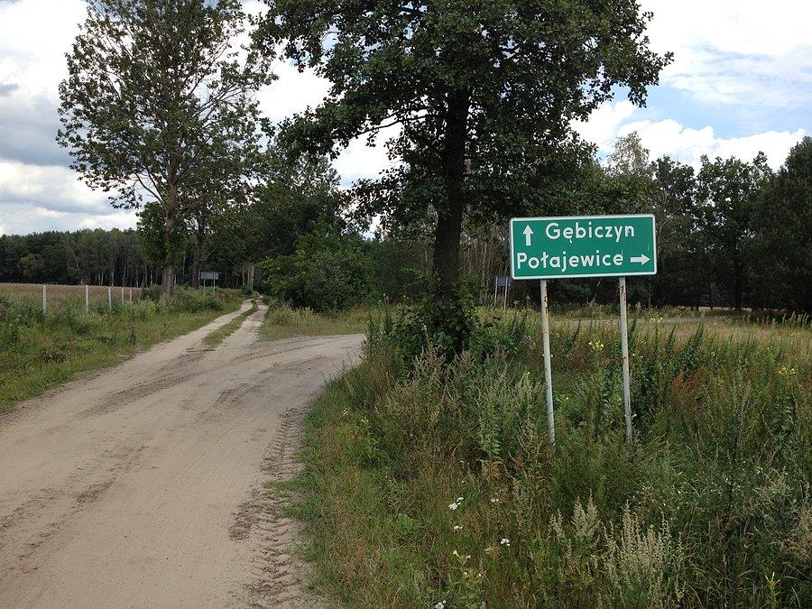 Leśną drogą do Gębiczyna