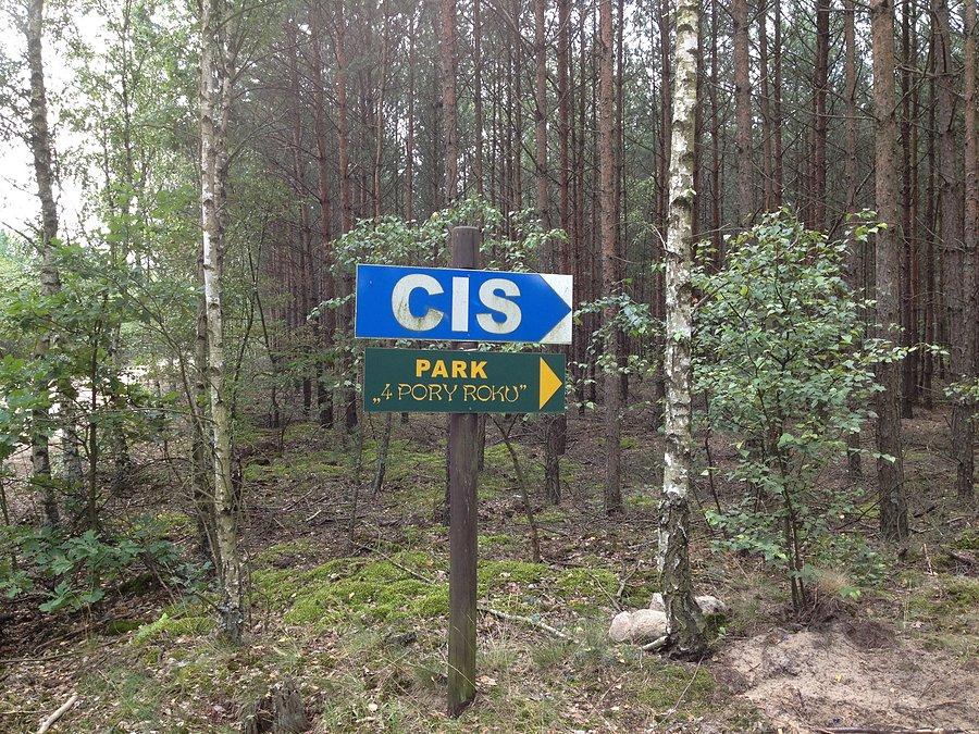 Kierunek park cztery pory roku w Gębiczynie