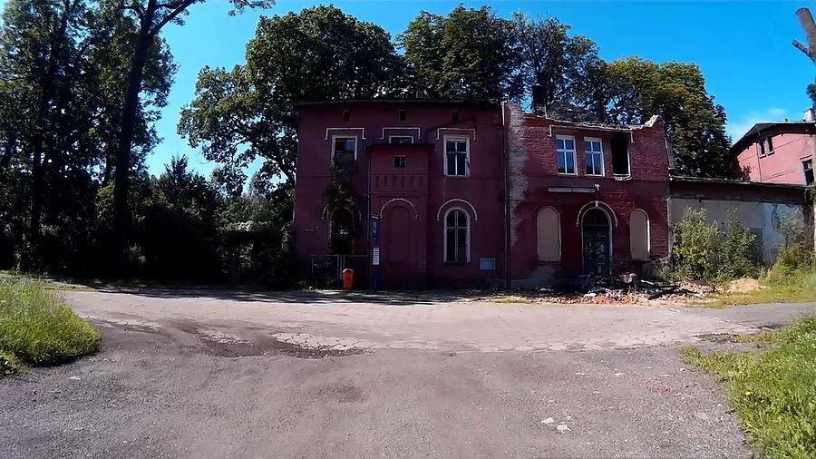 Dworzec w Murckach - jeszcze niedawno mieszkało tu kilka rodzin