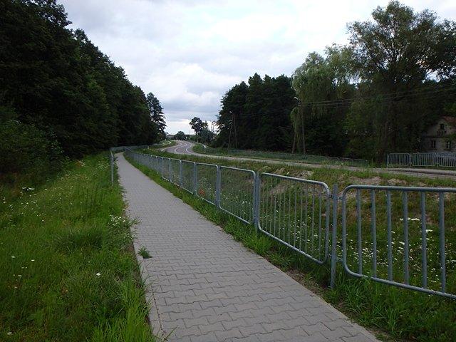 Ścieżka rowerowa między Fajsławicami i Łopiennikiem Górnym