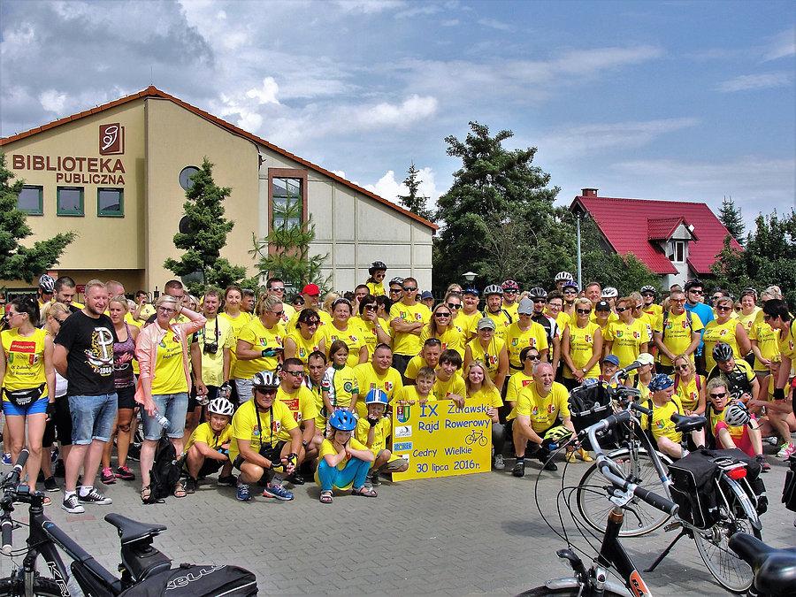 IX Żuławski Rajd Rowerowy- Cedry Wielkie