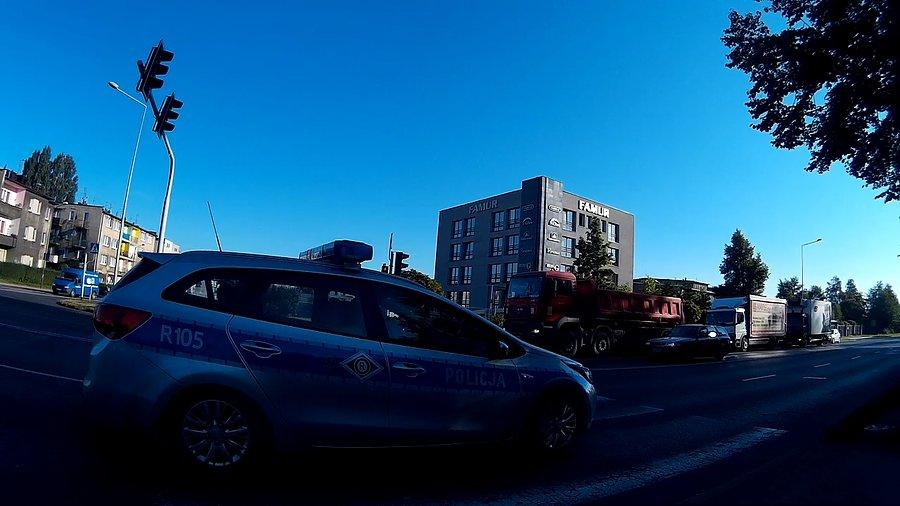 Policja przy Famurze