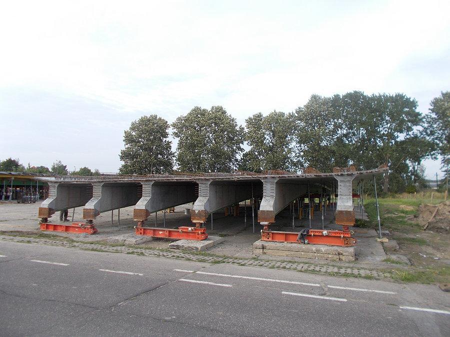 Przęsła na wiadukt Warszawska
