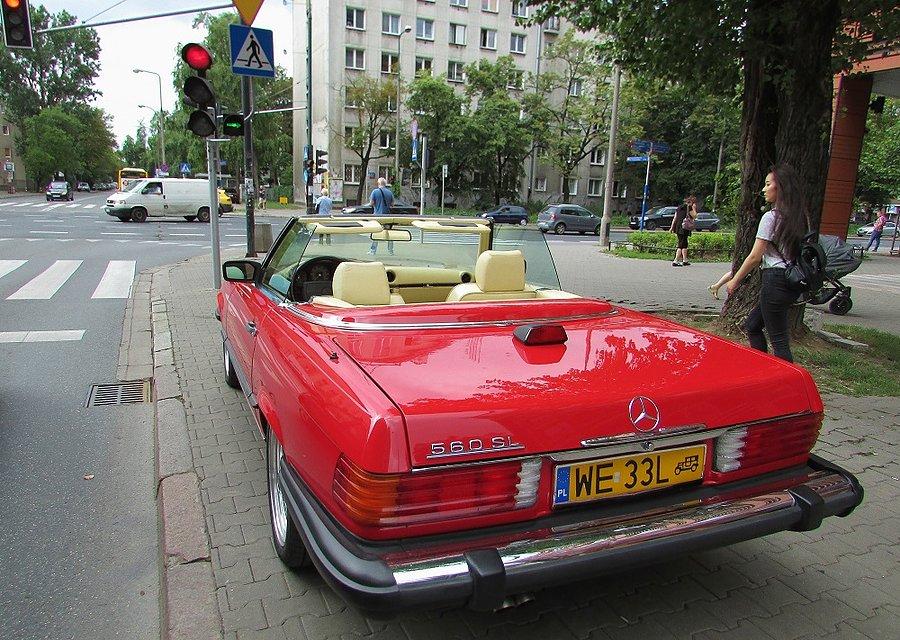 Mercedes na Madalińskiego