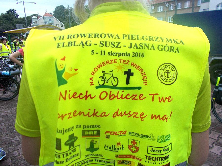 VIII Rowerowa Pielgrzymka Elbląg - Jasna Góra