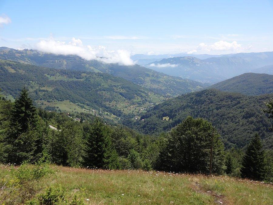 Widok na zjazd