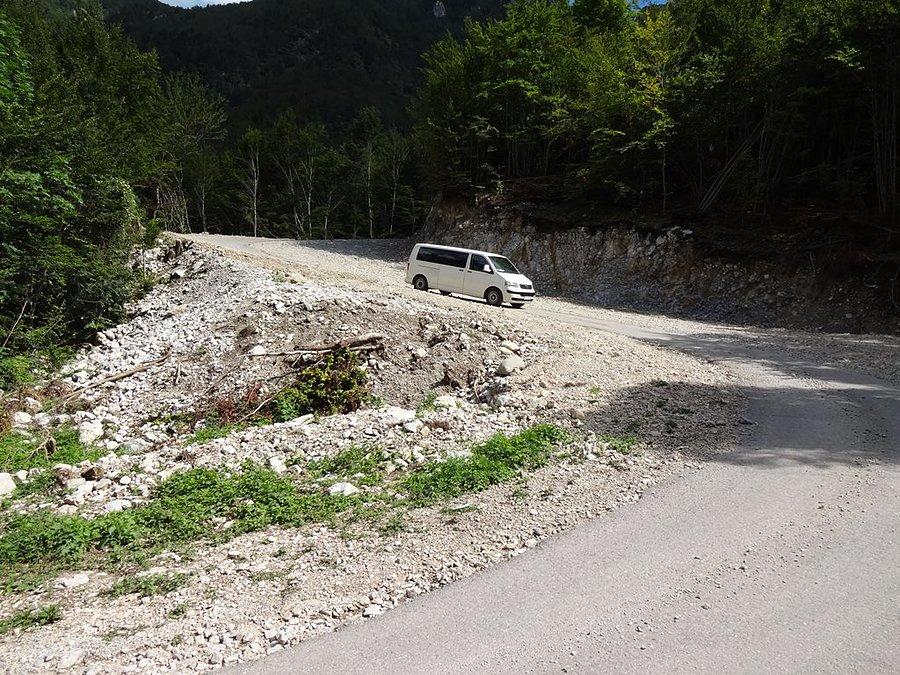 Poszerzanie starej drogi