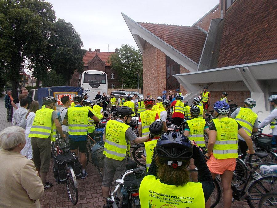 VIII Rowerowa Pielgrzymka Elbląg - Jasna Góra