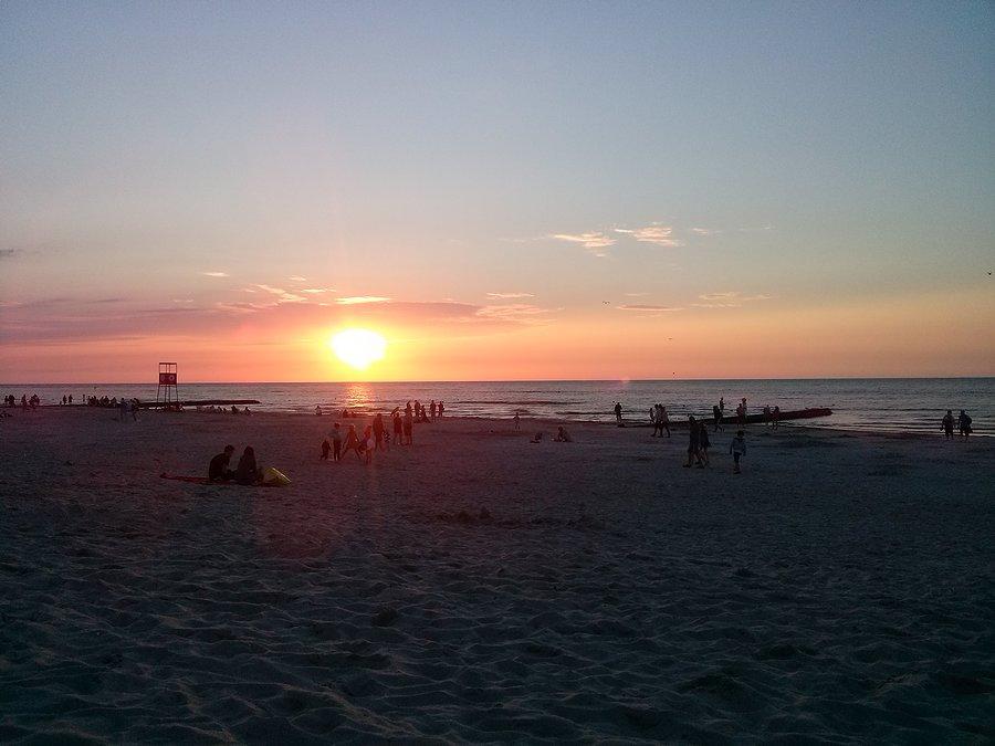 Wieczorna plaża