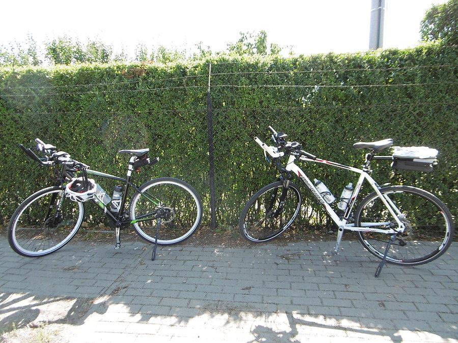 Rowerki na przerwie w Jarocinie