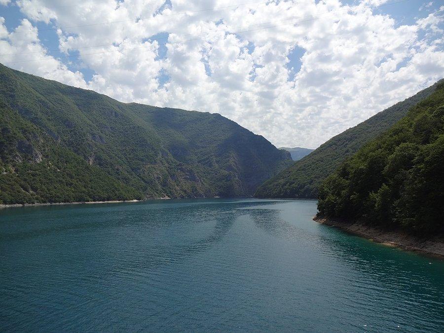 Jezioro za rzece Piva