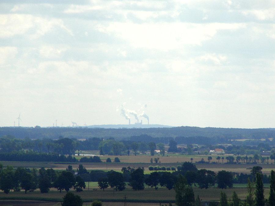 Widok z wieży w Dusznie