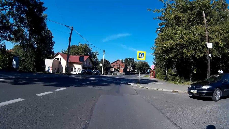 Chciał mnie rozjechać