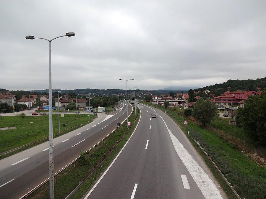 Autostrada w kierunku Belgradu
