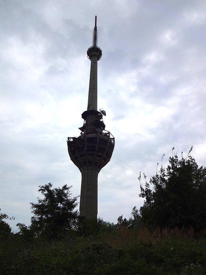 Zniszczona wieża