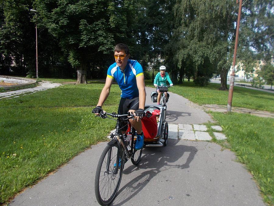 Turyści z Wrocławia na szlaku Green Velo