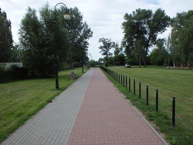 Ścieżka rowerowa w Kruszwicy