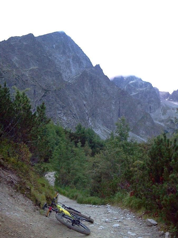 Mały Kieżmarski z 1000 metrową ścianą północna