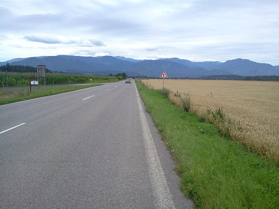 A przede mną Tatry Niskie