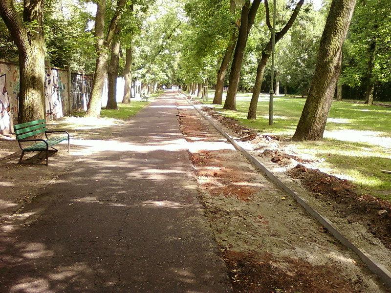 Budowa scieżki dla biegaczy